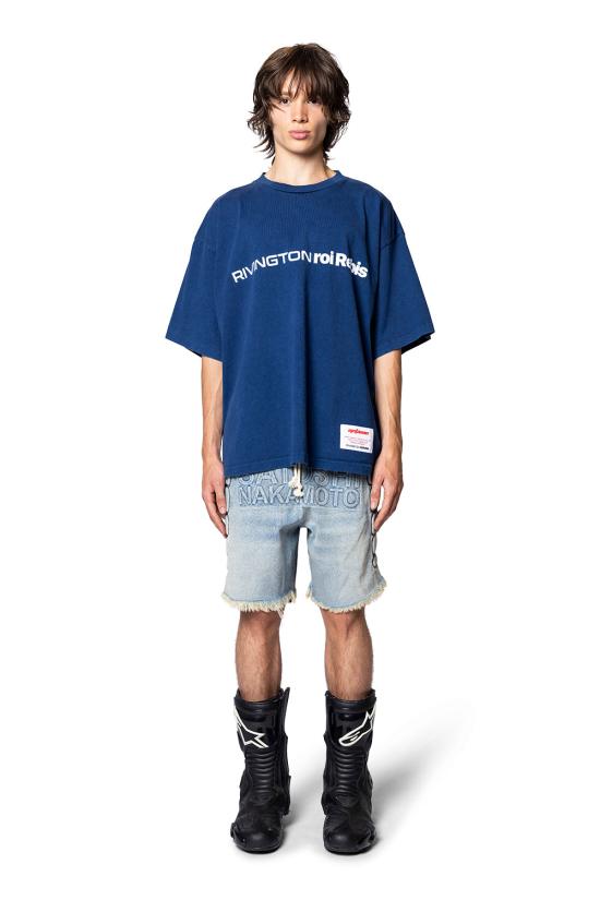 26SS 리빙톤 르아 레비스 123 반팔 티셔츠 METC SS52 NAVY - RIVINGTON ROI REBIS 123