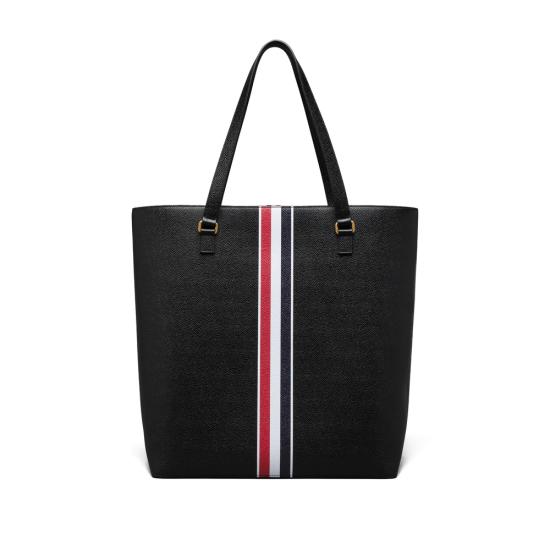 26SS 톰브라운 그레인 헥터 미디움 툴 토트 UAG250A 00198 001 BLACK DOM - THOM BROWNE