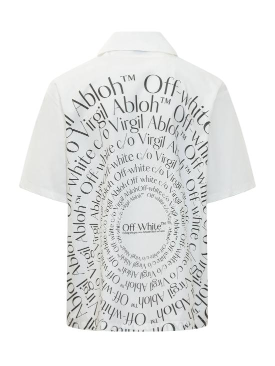 26SS 오프화이트 긴팔 셔츠 OMGG01FS26FAB006 1000 WHITE - OFF WHITE