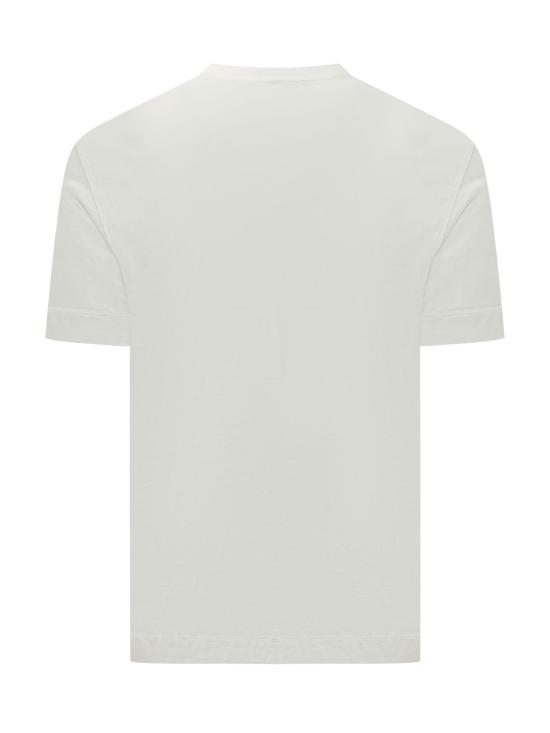 26SS 엠포리오 아르마니 반팔 티셔츠 EM005278AF13747 U0003 OFF WHITE - EMPORIO ARMANI