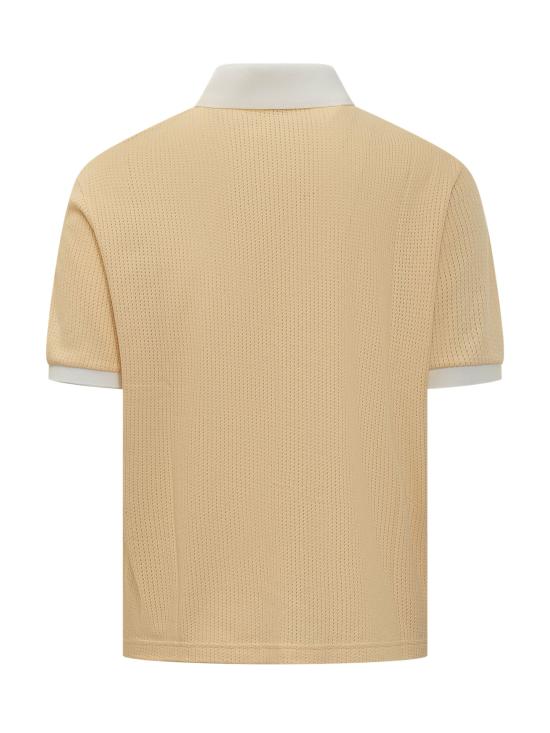 26SS 마르니 폴로 티셔츠 POMU0052QSUTC637 00Y16 GIALLO PASTELLO - MARNI