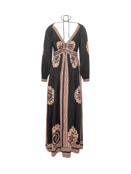 26SS 바쉬 미디 원피스 1E26VERA 0112 CARBONE - BA&SH