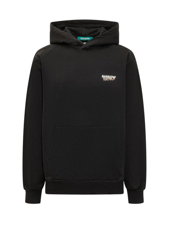 26SS 바로우 후드 티셔츠 S6BWUAHS075 110 NERO