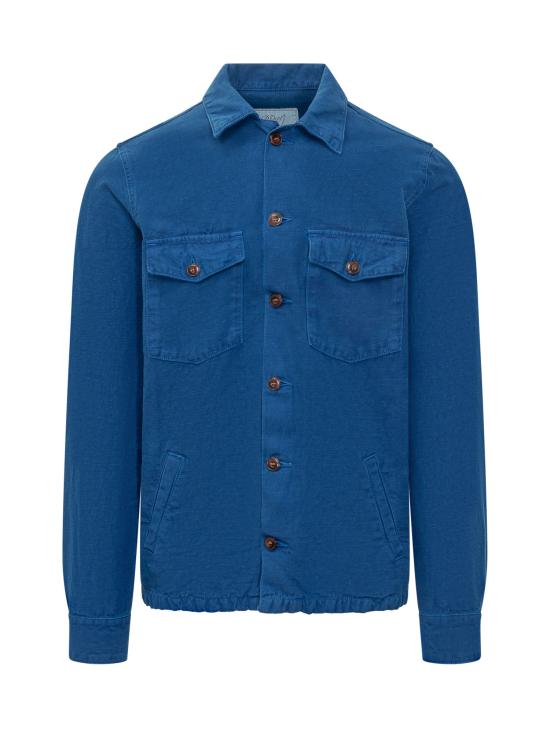 26SS BL'KER 긴팔 셔츠 BLKMPE266510 ROYAL