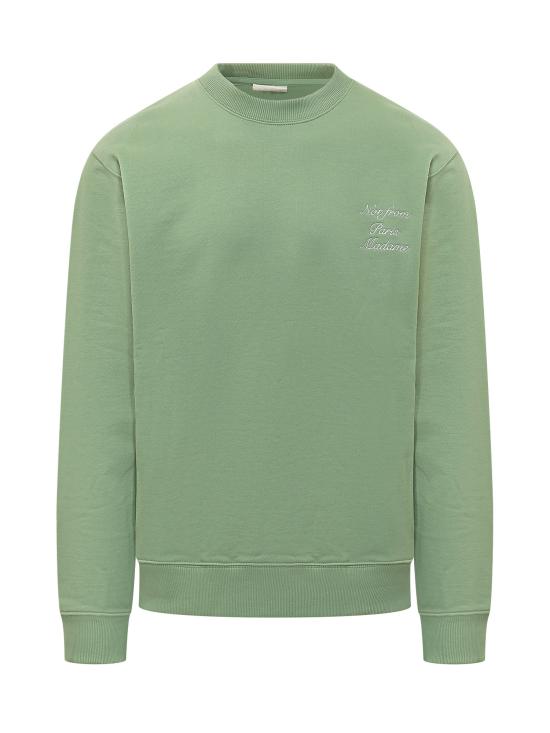 26SS 드롤드무슈 긴팔 티셔츠 KSW157C0127 LGN LIGHT GREEN