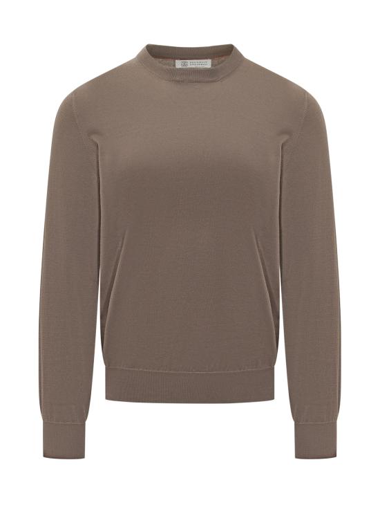 26SS 브루넬로 쿠치넬리 풀오버 니트 M2900100 CLL90 NOCCIOLA PANAMA