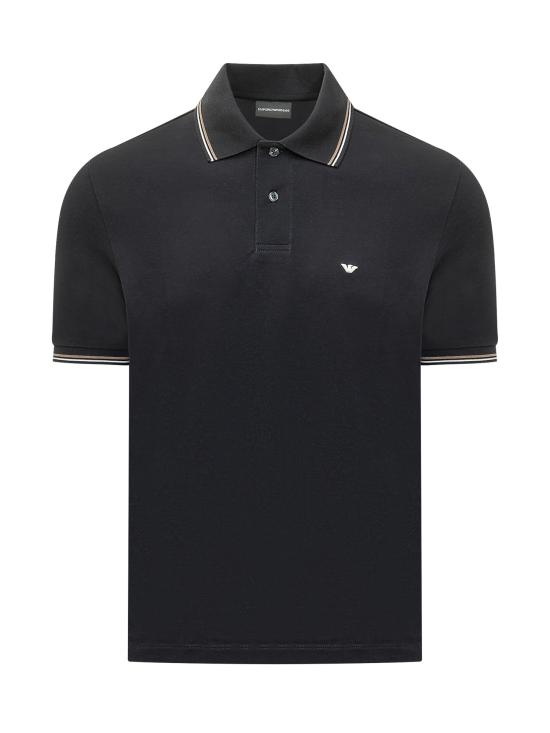 26SS 엠포리오 아르마니 폴로 티셔츠 EM004606AF23090 UB118 BLUE NAVY