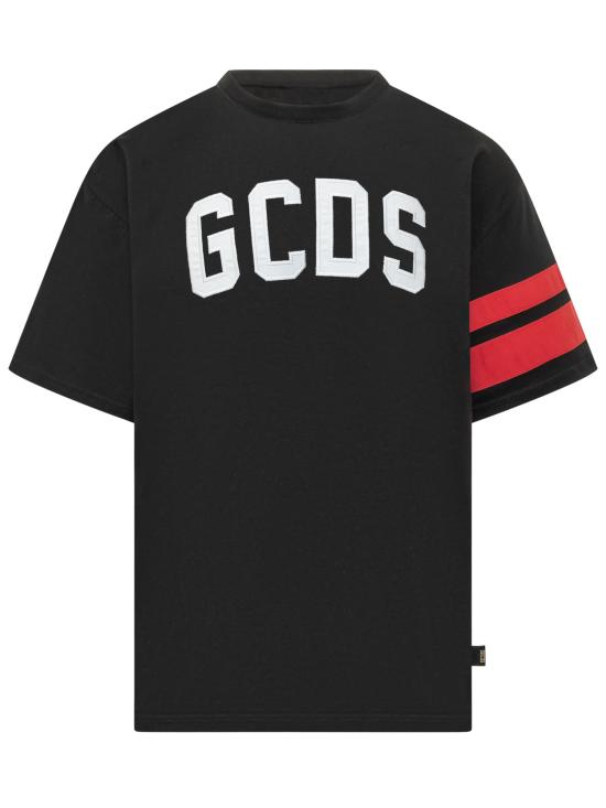 26SS 지씨디에스 반팔 티셔츠 Z0MLQC106J101 999R BLACK RED