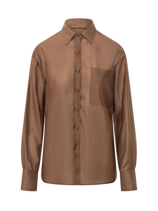 26SS 르 쉴리 스튜디오 셔츠 2736ALIANTE 0748 TABACCO