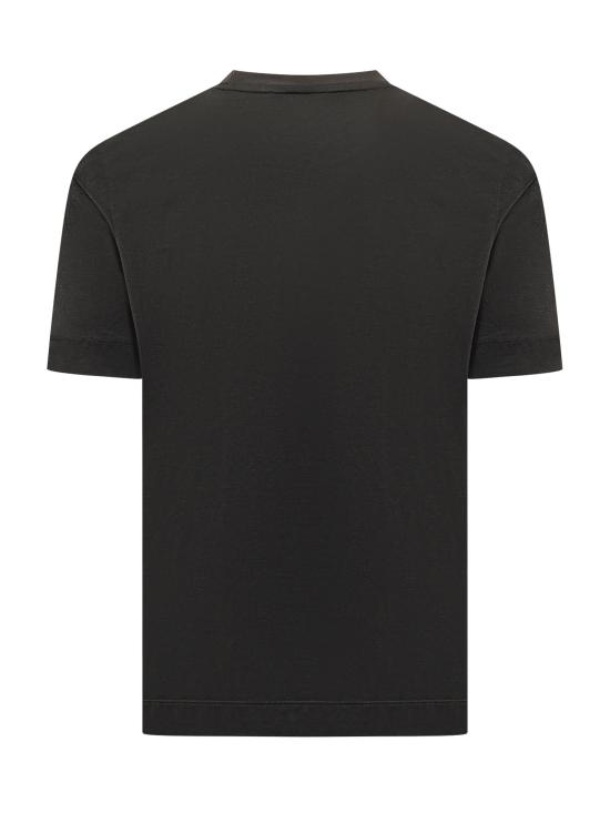 26SS 엠포리오 아르마니 반팔 티셔츠 EM004520AF13747 UC001 BLACK BEAUTY - EMPORIO ARMANI