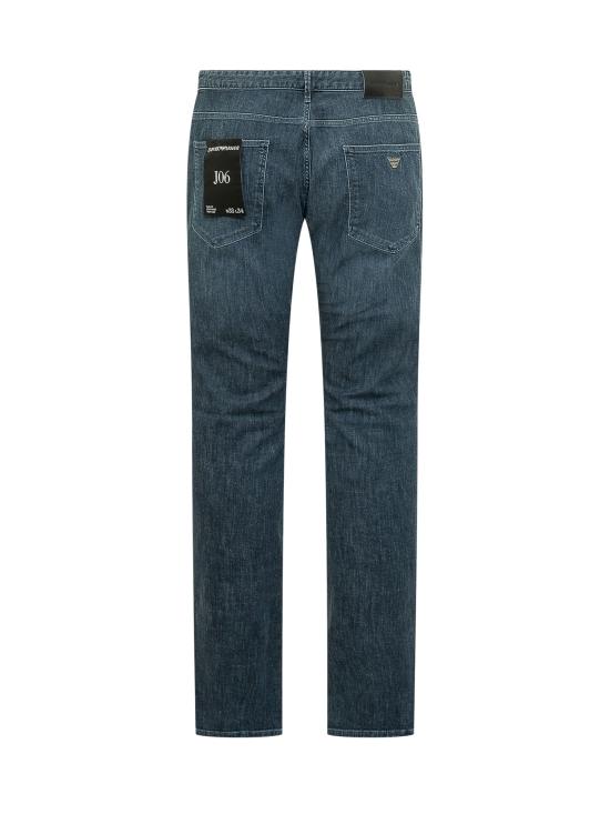 26SS 엠포리오 아르마니 데님 팬츠 EM000121AF22814 MB002 MEDIUM BLUE DENIM - EMPORIO ARMANI