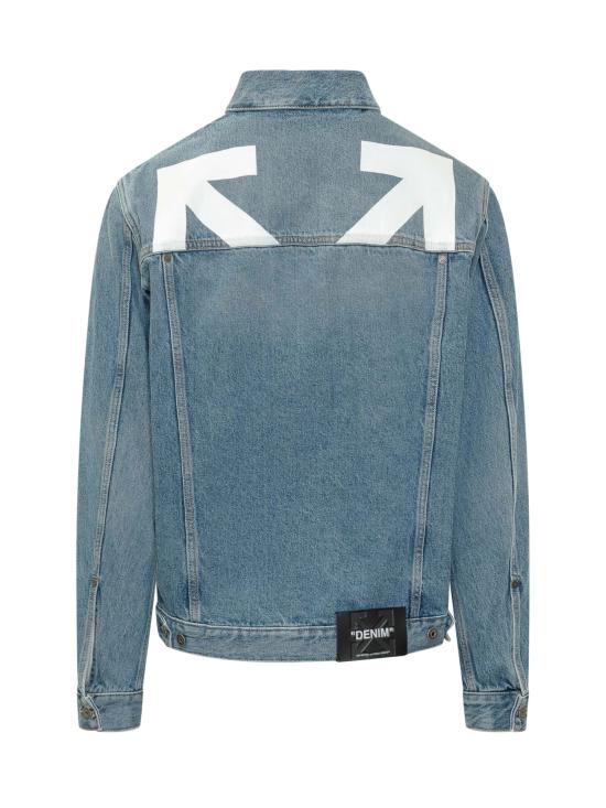 26SS 오프화이트 자켓 44MYE09QS26D00 2400 LIGHT MEDIUM BLUE - OFF WHITE