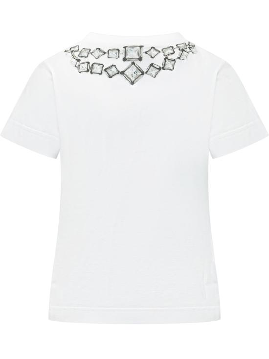 26SS 지방시 반팔 티셔츠 BW70FJP7ER 100 WHITE - GIVENCHY