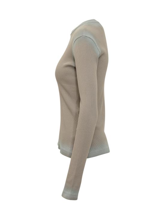 26SS 오프화이트 긴팔 티셔츠 2AD136S26JER002 6E70 FUNGI SURF SPRAY - OFF WHITE