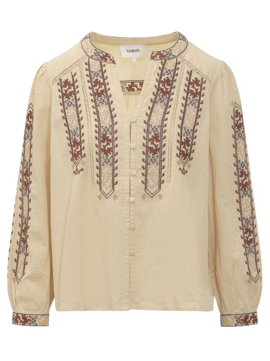 26SS 바쉬 셔츠 1E26FAUS 1297 VANILLE