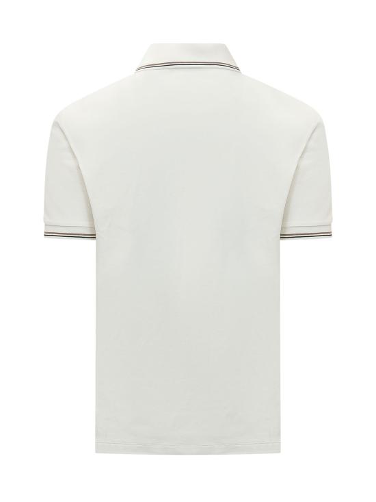 26SS 엠포리오 아르마니 폴로 티셔츠 EM004606AF23090 U0003 OFF WHITE - EMPORIO ARMANI