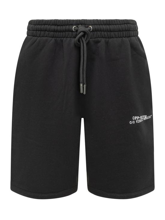 26SS 오프화이트 숏팬츠 44MCI013S26F00 7001 BLACK