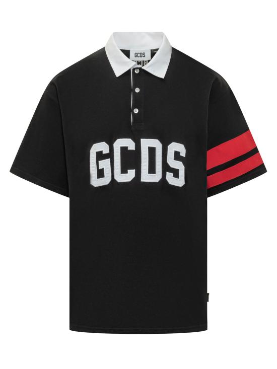 26SS 지씨디에스 폴로 티셔츠 Z0MLQD107J101 999R BLACK RED