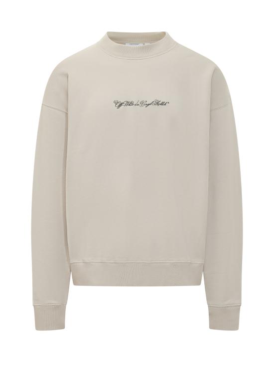 26SS 오프화이트 긴팔 티셔츠 44MBA054S26F00 1270 PUMICE STONE