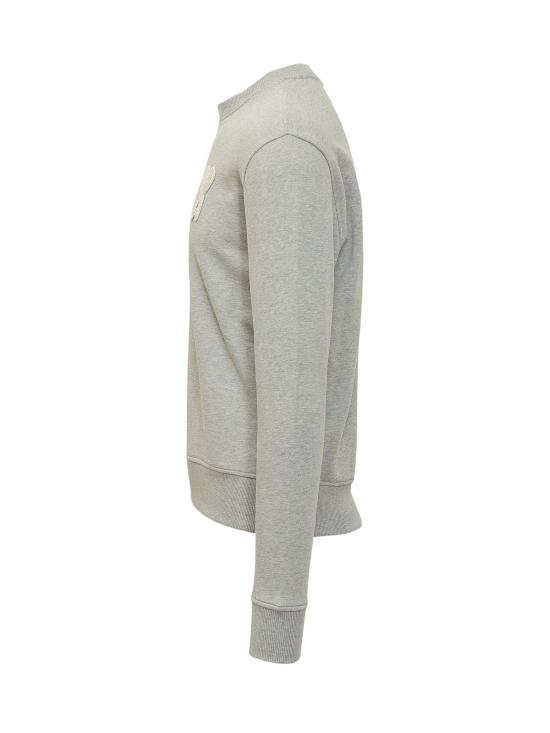 26SS 아미 긴팔 티셔츠 USW787730 A161 GRIS CEND CHINE BLANC CR - AMI