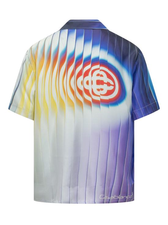 26SS 카사블랑카 긴팔 셔츠 MSS26SH003 07 SHOCKWAVE - CASABLANCA