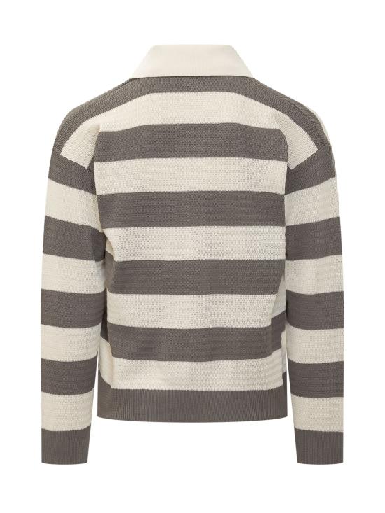 26SS 아미 긴팔 셔츠 HKC390KN0153 A152 BLANC CREME CARBONE - AMI