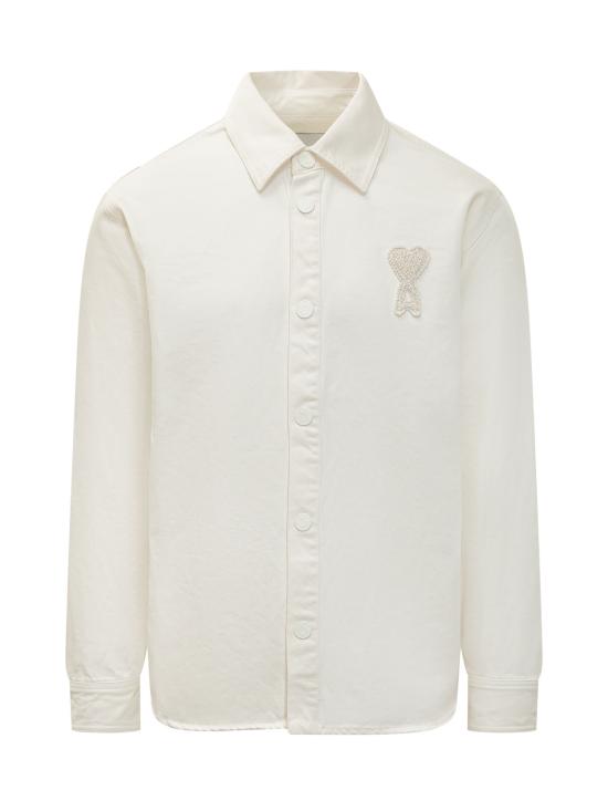 26SS 아미 셔츠 UJK897DE0126 136 BLANC CREME