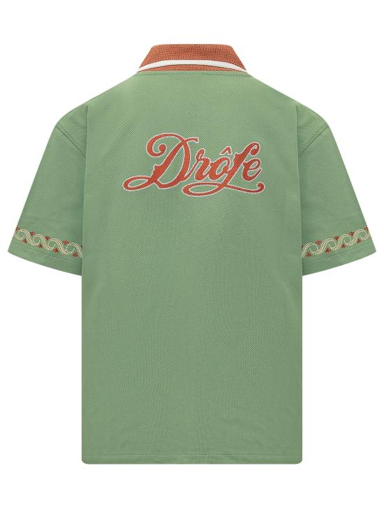 26SS 드롤드무슈 긴팔 셔츠 KSH251CO264 WG WATER GREEN - DROLE DE MONSIEUR