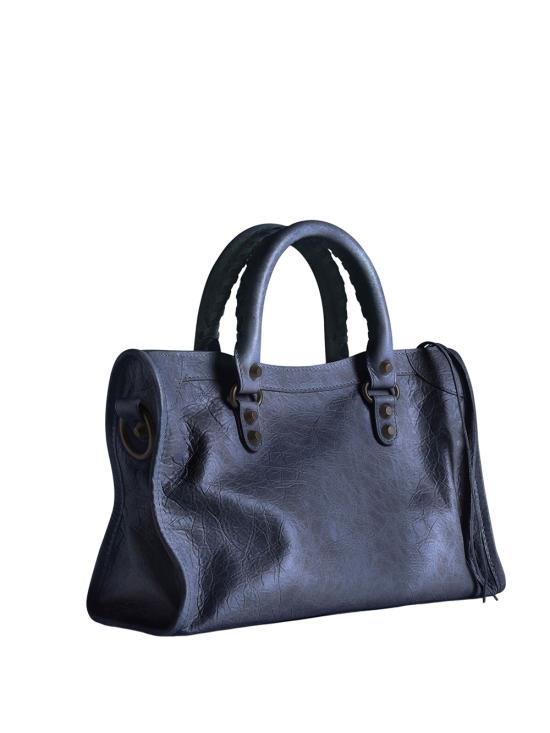 26SS 발렌시아가 르 시티 스몰 백 볼케닉 락 811442 2ABEK 4649 DARK MAREE - BALENCIAGA