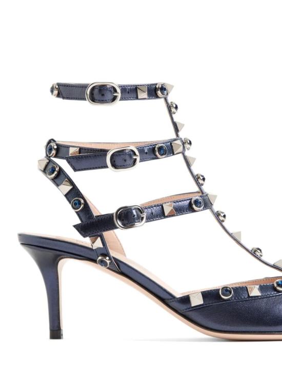 26SS 발렌티노 가라바니 힐/펌프스 WS0375ELQ F8Y PURPLISH NAVY INDIGO - VALENTINO GARAVANI