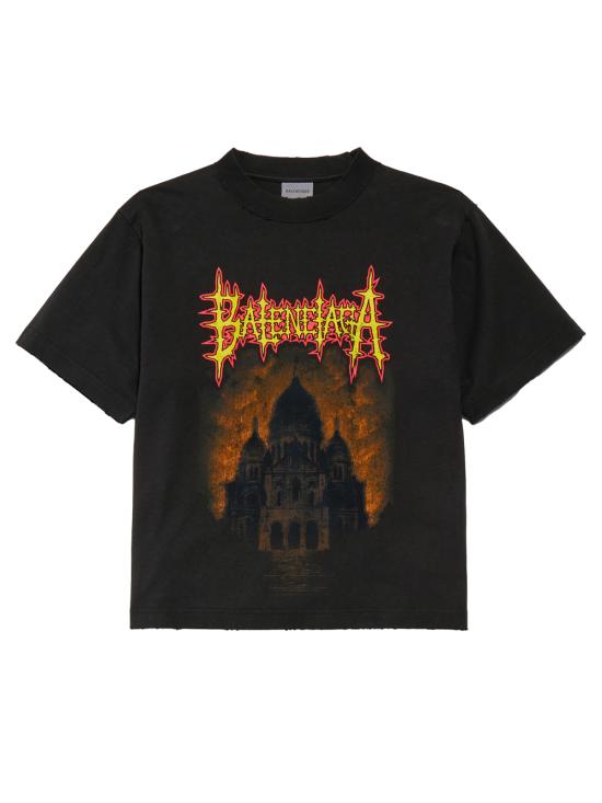 26SS 발렌시아가 탑 850990 TUVE4 1000 BLACK