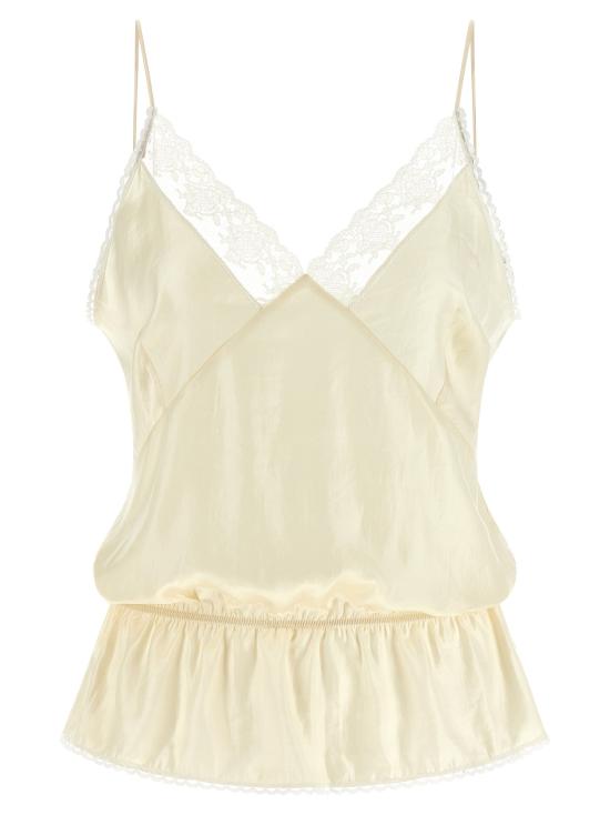 26SS 마그다뷰트림 탑 304526CREAM