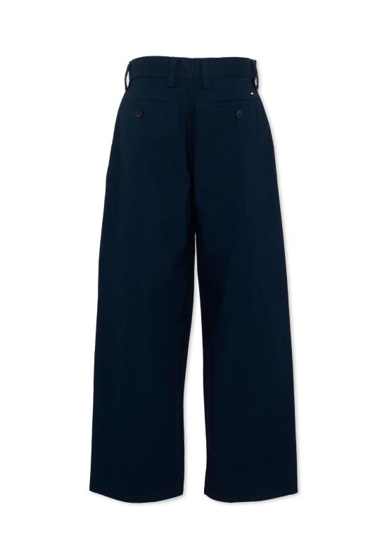 26SS [키즈] 타미힐피거 스트레이트 팬츠 KB0KB10199 C1G BLUE - TOMMY HILFIGER