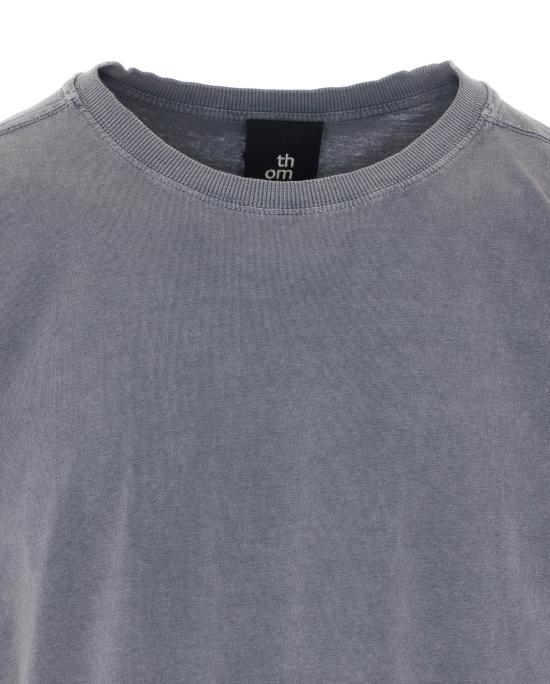 26SS 톰크롬 반팔 티셔츠 M TS 924 DARK USED GREY Grey - THOM KROM
