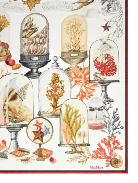 26SS 막스마라 머플러/스카프 2614541132600 001 CORAL PRINT - MAX MARA