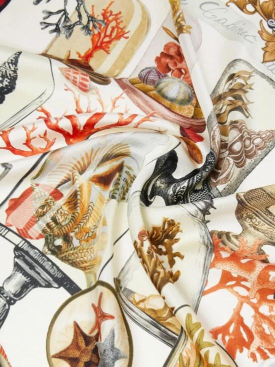 26SS 막스마라 머플러/스카프 2614541132600 001 CORAL PRINT - MAX MARA