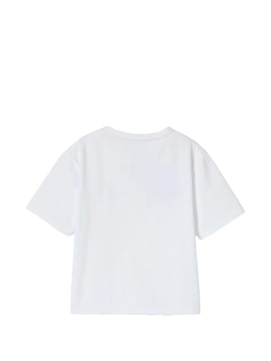 26SS [키즈] 구찌 티셔츠 857205 XJHRG 9320 OPTICAL WHITE MULTICOLOR - GUCCI