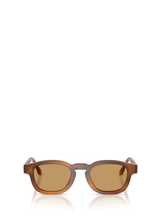 26FW 조르지오 아르마니 선글라스 AR8254U 616373 STRIPED HONEY