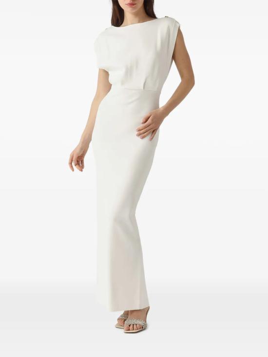 26SS 엘리자베타프랜치 롱 원피스 AM30B62E2 360 AVORIO - ELISABETTA FRANCHI