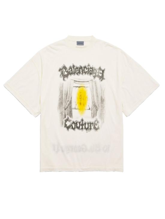 26SS 발렌시아가 탑 871750 TUVD6 9020 CREAM