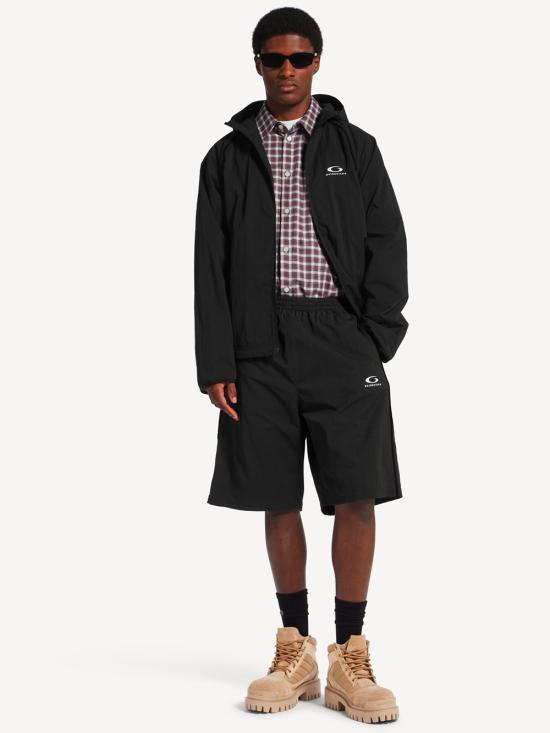 26SS 발렌시아가 숏팬츠 866529 TUO05 1000 BLACK - BALENCIAGA