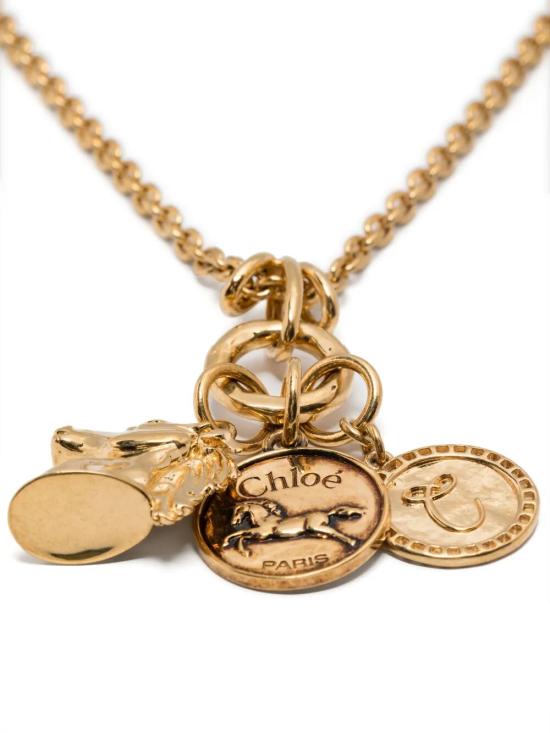 26SS 끌로에 목걸이/팬던트 CH25AJN03CB7 9DC VINTAGE GOLD - CHLOE