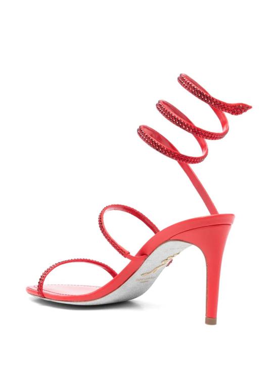 26SS 르네 카오빌라 샌들 C12369080R001V133 RED STRASS - RENE CAOVILLA