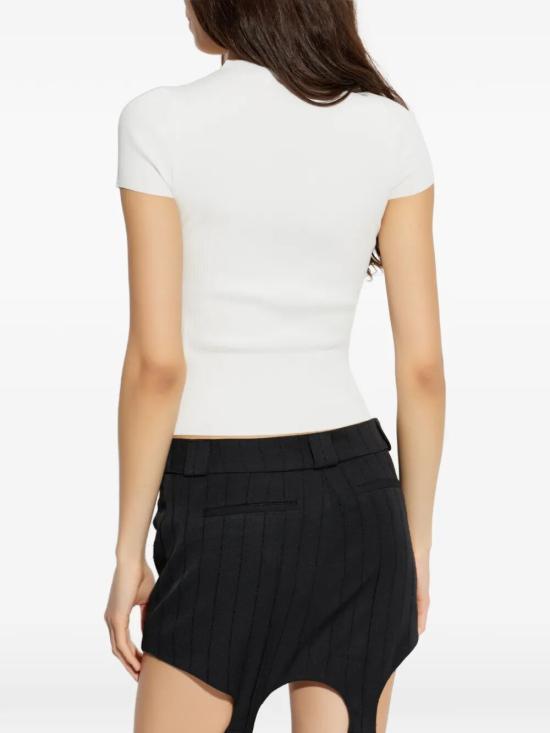 26SS 알렉산더 왕 탑 1KC2261037 100 WHITE - ALEXANDER WANG