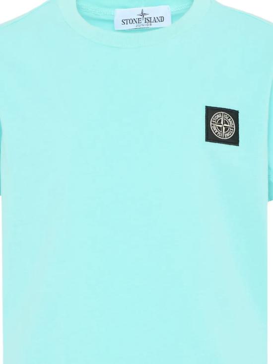 26SS [키즈] 스톤 아일랜드 티셔츠 L1S162100002 S0047 V0044 AQUA - STONE ISLAND