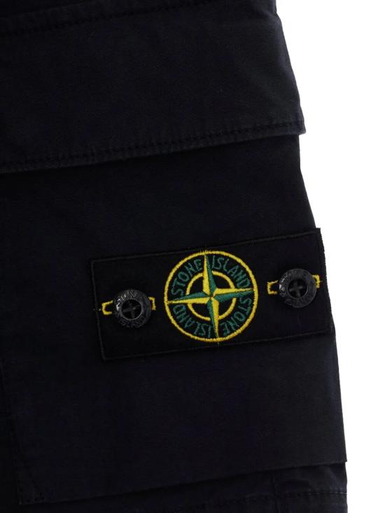 26SS [키즈] 스톤 아일랜드 쇼츠/버뮤다 L1S16L100003 S0001 V0020 NAVY BLUE - STONE ISLAND