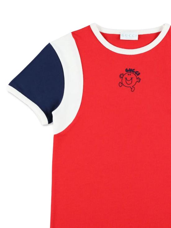 26SS [키즈] 구찌 티셔츠 849859 XJHSP 6024 RED WHITE BLUE - GUCCI
