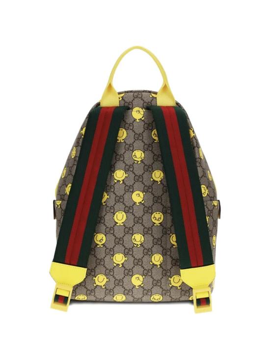 26SS [키즈] 구찌 백팩 782708 FAFN6 9850 BEIGE EBONY YELLOW - GUCCI