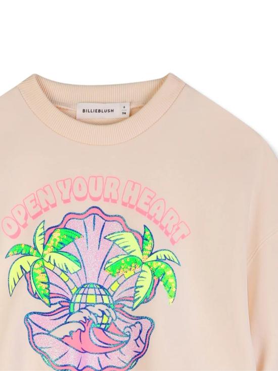 26SS [키즈] 빌리블러쉬 티셔츠 U21916 148 IVORY - BILLIEBLUSH