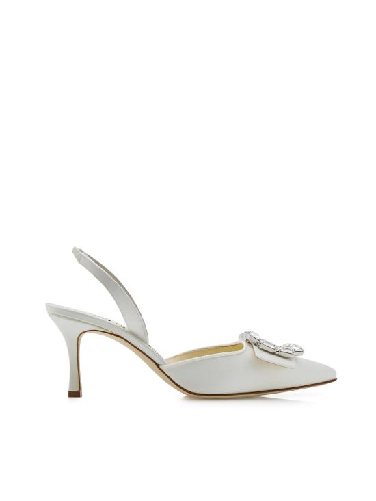 26SS 마놀로 블라닉 플랫 슈즈 1263183 1309 CREAM